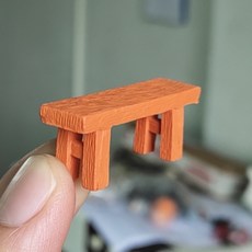 親親情侶微景觀擺件 迷你情侶裝飾, 板凳一張