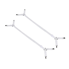 咬合緊 床單固定夾 床單固定器 床單夾 床單扣 床罩固定器 防滑固定夾, 床單固定夾-白色兩邊四夾(兩條), 1個