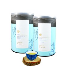 龍源茶品 阿里山花香韻美烏龍茶葉150g/罐, 1個, 2罐