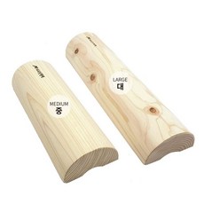 국산 피톤치드향 편백나무 베개 편백 경침 목침 S#K1, 대, 대