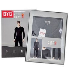 BYC 남자내복 남성 얇은내복 세트 보디히트