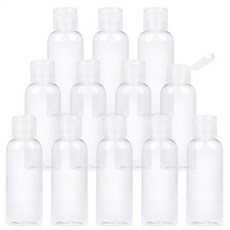 5Pcs 50ml 60ml 100ml 플라스틱 빈 병 플립 캡 작은 리필 샘플 용기 샴푸 로션 액체 바디 비누 크림, 01 100ml