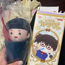 靈動創想 名偵探柯南毛絨牙刷套裝 WAYAYA公仔周邊 可愛玩偶吊飾盲盒禮物 台灣出貨, 1個, 確認秀一