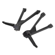 S1000RR M1000RR 오토바이 승객 페달 M1000 FOOTPEGS RR 1000 K67 후방 K66 액세서리 페그 알루미늄 발판, Black, 1개