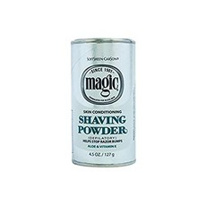 매직 스킨 컨디셔닝 쉐이빙 파우더 알로에 & 비타민 E, 127g, 1개