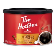 캐나다 국민커피 팀홀튼 Canada Favorite Coffee Tim Hortons Collection, 3.팀홀튼 콜롬비아산 다크 미디엄(미세분쇄) 640g, 640g, 1개