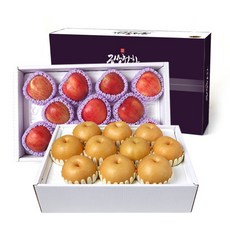 사과 배 선물세트 1+1 알뜰형 명품 과일선물세트 명절과일, 1세트