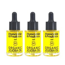 프랑스와즈 유기농 호호바오일 냉압착 1+1+1 (33ml 3개), 6개, 33ml