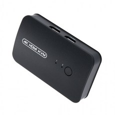 HDMI KVM 2대1 스위치 선택기 PC 2대연결 원거리 USB 3포트 조작 주변장치, 1개, 상세페이지 참조