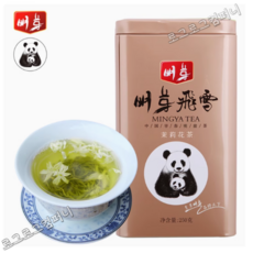 명아 자스만차 고품질 사천특산차 재스민녹차 농향 고산 그린티 250g, 1개, 1개입