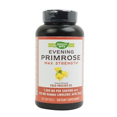 Nature's Way 然萃維 EFA冷壓月見草油1300mg複合軟膠囊, 120顆, 1罐