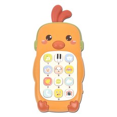 아기 멜로디 휴대폰 버튼식, 병아리, 1개