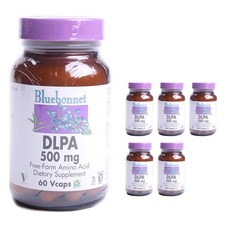 Bluebonnet DLPA 500mg, 60 件, 6個