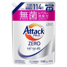 Kao 花王 Attack ZERO 補充包 超特大 1140g, 1.14kg, 1個
