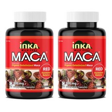 잉카 마카 레드 Red MACA 800 mg 90캡슐 레드마카 여성건강 IM17, 90정, 2개