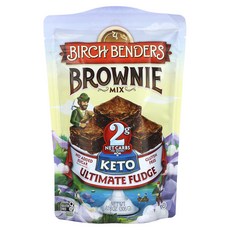 버치 벤더스 브라우니 믹스 키토 얼티밋 퍼지 10.8 온스 (306 Birch Benders Brownie Mix Ultimate Fudge 10.8 oz (306 g, 1개