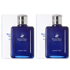 비버리힐스폴로클럽 블루옴므 에멀젼 로션 130ml, 2개