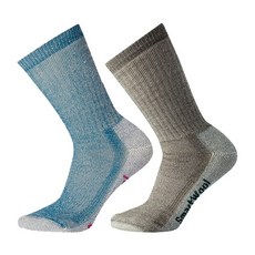 스마트울 하이킹 여성 양말 Hike Medium Crew SWA3WWS016 메리노울, S_210~235, everglade, 1개