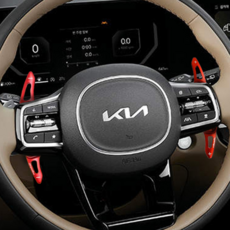 더뉴 쏘렌토 MQ4 2023~ 지시그니처 패들쉬프트 연장킷 튜닝 용품 기아B, 레드