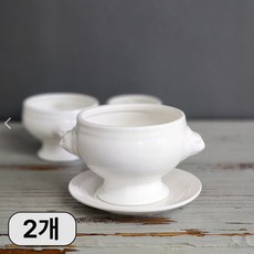 호레카 NB 어니언 스프볼 디저트볼 요거트볼, 화이트, 2개, 중(만수340ml)