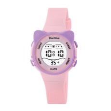 몽블루 KC인증 어린이 아동 초등학생 패션 전자 손목시계