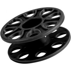 Cyrank 다이빙 핑거 스풀 플라스틱 스쿠버 다이버 수중 액세서리용 초경량 릴 스풀블랙, As Shown in the Figure