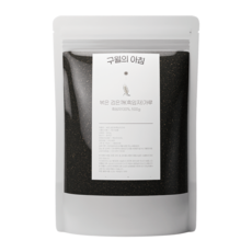 구월의아침 쪄서볶은 검은깨 흑임자가루 검정깨 분말 500g, 1개