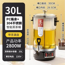 홍삼 중탕기 탕약기 약탕기 제조기 한의원 달이기 한약 차탕기 약재 추출기, 1L 이상, F. 30리터+차망