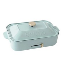 BRUNO 多功能電烤盤 日本熱銷 無煙 章魚燒 大阪燒 鐵盤 烤盤, 藍灰色