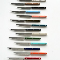 사브르 비스트로 샤이니 디너나이프 23.5cm, 블랙, 1개