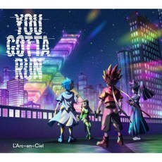 L’Arc en Ciel 라르크 앙 시엘 오디오 CD 앨범 YOU GOTTA RUN 초회 B 일본 발송