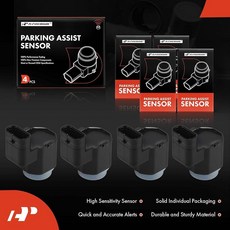 A-Premium 기아 모델과 호환되는 4피스 전면 리버스 백업 주차 보조 센서 - Ceed 2012 2013 2014 2015, A-Premium 기아 모델과 호환되는 4피스 전면 리