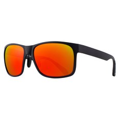 MAXJULI 큰 머리 남자를위한 광장 대형 편광 선글라스 레트로 빈티지 태양 안경 UV 보호 낚시 안경 8105