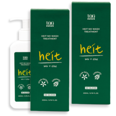 헤잇 무실리콘 노워시 트리트먼트 단백질 손상모 케어밤, 2개, 200ml