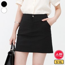 가비진 여성용 치마바지 쫀쫀 스판 밴딩 스커트 빅사이즈까지