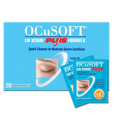 오큐소프트 리드스크럽플러스 포뮬라 눈꺼풀세정제, 40개, 1.45g