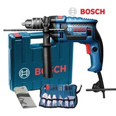 BOSCH GSB 1300 RE專業型震動電鑽，人體工學設計，輕巧便攜，多功能用途, 1個