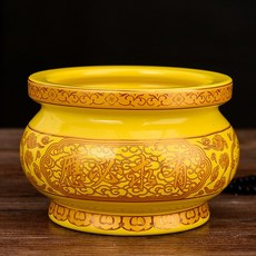 세라믹향로 불교용품 용품 aroma 따라가는 스틱 할로윈 순동향로 안신훈향로, 요구하면 반드시 응하는 4촌 황로