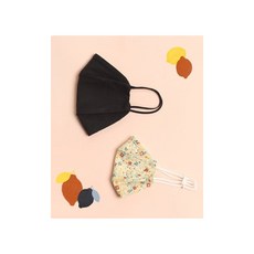 패션스타트 패턴인 P1357 Accessories 마스크 소품 패턴 도안 옷본, 1개, 혼합