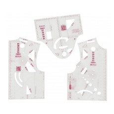 의류 재봉 자 프랑스 곡선 자 의류 패턴 제작 템플릿, 1개