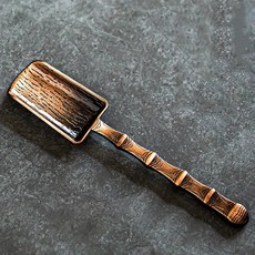 티스푼 커피스푼 과일픽 세트 알레산드로 청자 크리에이션 백조 숟가락젓가락세트 스푼 사용하는 개구리 디저트, 1개