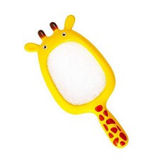 아기 목욕 장난감 그물 상어 소년 어린이 욕실 해양 동물 어린 소녀 놀이 물 수영, 기린 그물 노란색 (동물X)