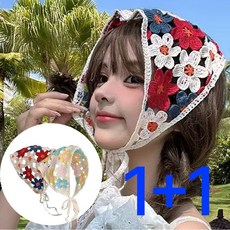 비플로 큐티해 얇고 가벼운 헤어 스카프