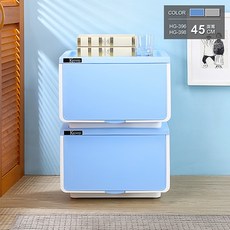 KEYWAY OPEN直取式收納箱 HG396 HG398 透明可堆疊收納箱 台灣製, 1個, HG398-灰色39L, 灰色
