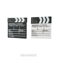 LQ 촬영용 영화 슬레이트 동기화판, 화이트