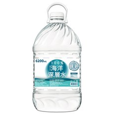 鎂之海100%海洋深層水6200ML(2瓶/箱) - 花蓮深層海水，補充鎂元素，大容量包裝, 1套, 6.2L