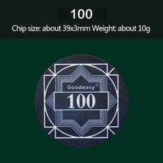 세라믹 포커 칩 전문 카지노 엔터테인먼트, 1개, 11. 10pcs