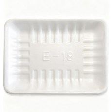 PSP 트레이 E-18호 흰색(1줄-100개/1박스에 10줄) 1개 100개, 100개