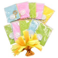 제기차기 만들기재료 (10세트) 종이 연습용제기 세트, 본상품, 1개