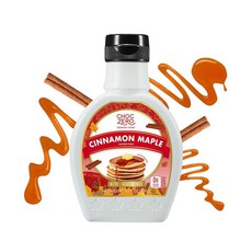 초크제로 메이플 피칸 시럽 무설탕 저탄수화물 알코올 글루텐 프리 방부제 없음 GMO 디저트 아침 토핑 10 5온스 1팩, Maple Cinnamon, 300g, 1개